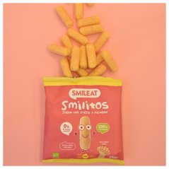 Smileat Bio Křupky banán jahoda 8M+ 25g