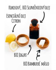 Alchymistky tuhé mýdlo jogurtovo-citronové, krájené 90 g