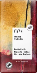 Vivani Bio mléčná čokoláda Praliné 100 g