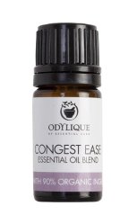 Odylique Bio zmes do difuzéru na prechladnutie Congest ease 5 ml