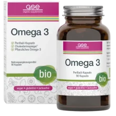 GSE Bio Vegan Omega 3 z perilového oleja 90 kapsúl