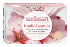 Sodasan tuhé mýdlo Avokado Mandle 100 g