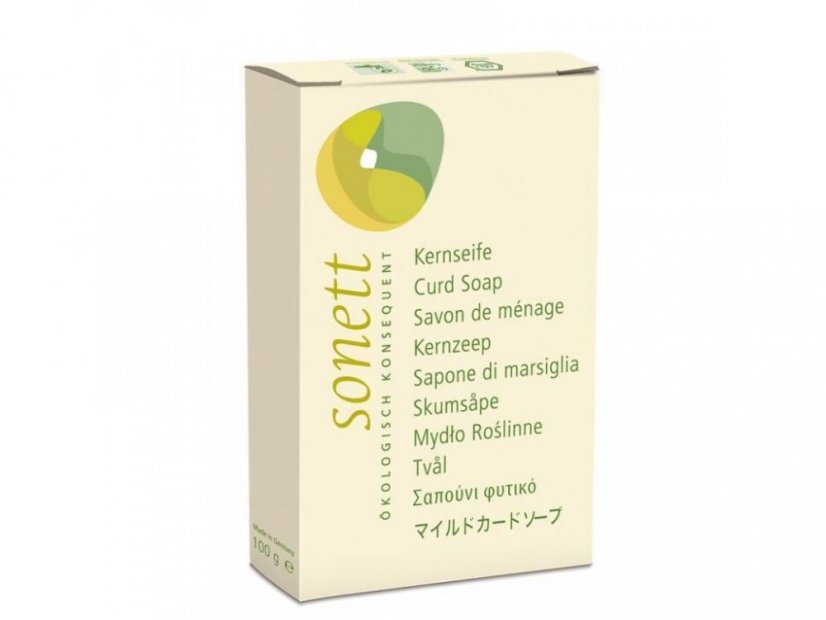 Sonett Curd soap tuhé jádrové mýdlo 100 g
