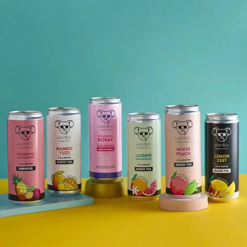 Kaytea Ledový bílý čaj Mango Yuzu 330 ml