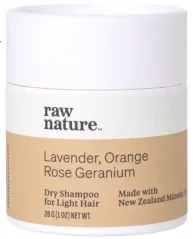 Raw Nature Suchý šampon pro světlé vlasy 28 g
