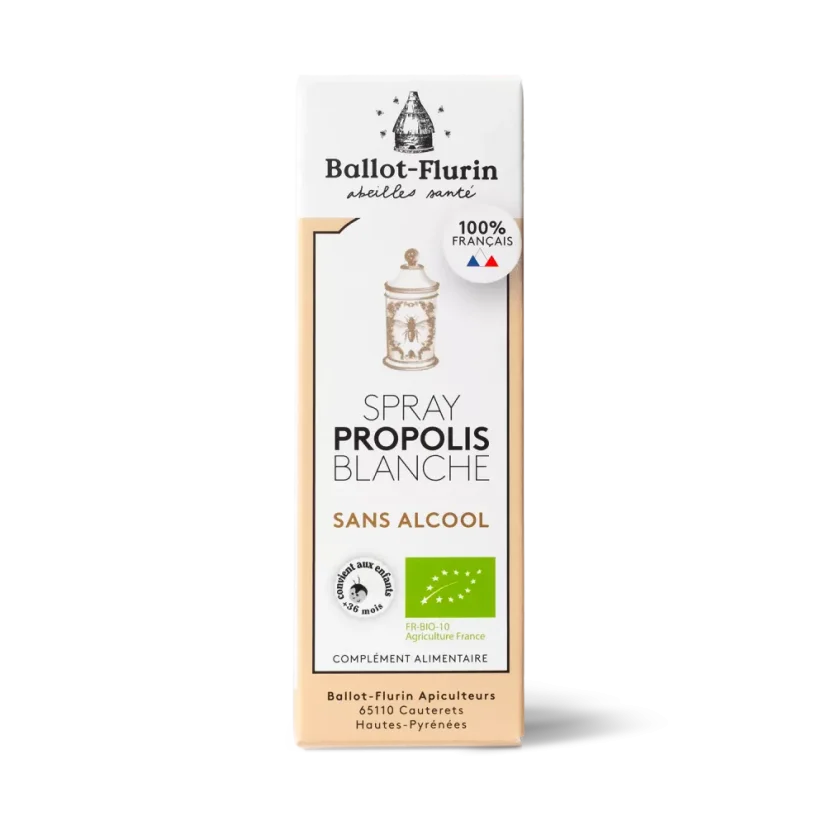 Ballot-Flurin Izotonický sprej z bieleho propolisu bez alkoholu 15 ml