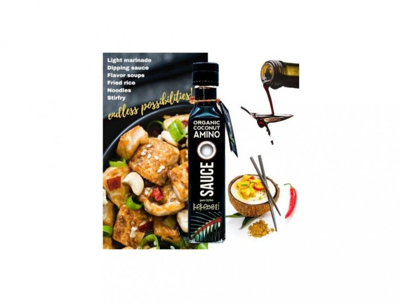 Ceylon Kokonati Bio amino omáčka z kokosové mízy á la sójovka 250 ml