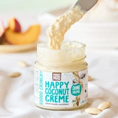 Naughty Nuts BIO kokosovo-mandlová pomazánka Happy Coconut Creme 250 g