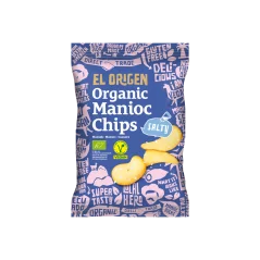 El Origen BIO maniokové chipsy mořská sůl 60g