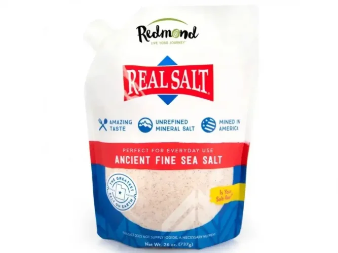 Redmond nerafinovaná pravá mořská růžová sůl z Utahu Real Salt
