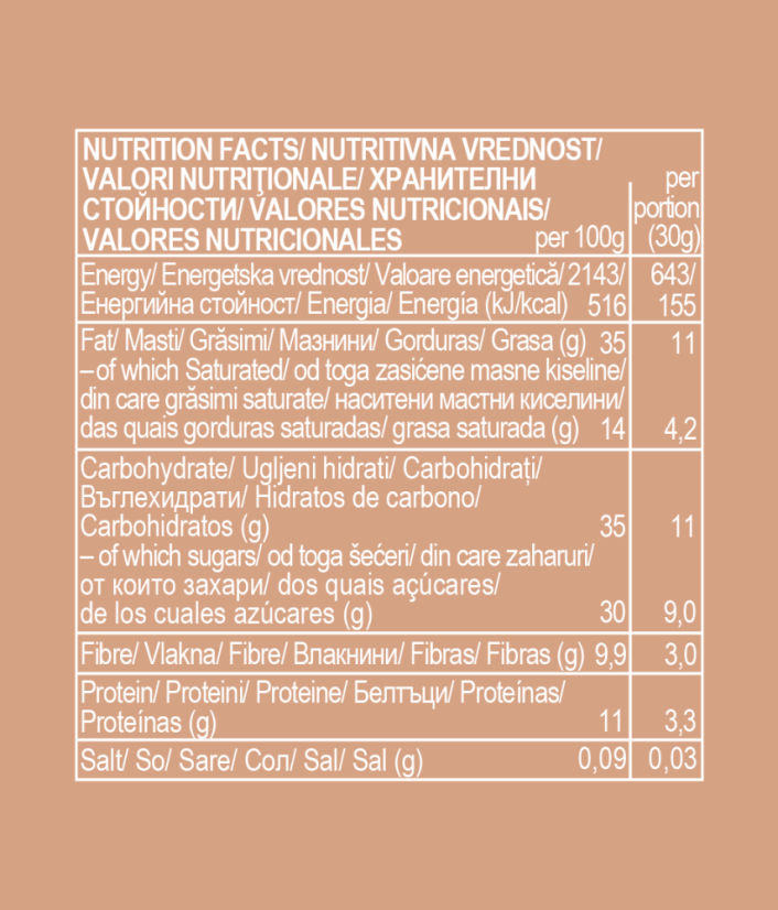 Roo´bar bio mandlová tyčinka v čokoládě 30 g