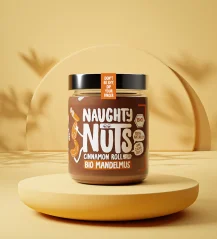 Naughty Nuts Bio Mandlové máslo Cinnamon roll 250 g