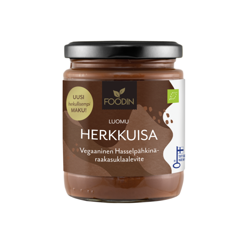 Foodin BIO vegan lieskovooriešková nátierka 250 g