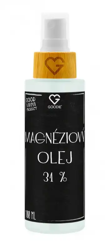 Goodie Magnéziový hořčíkový olej 31% 100 ml min.trv. 05/2026 Goodie Magnéziový hořčíkový olej 31% 100 ml min.trv. 05/2026