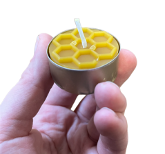 Tvoje svíčka Čajové sviečky z včelieho vosku 1 ks