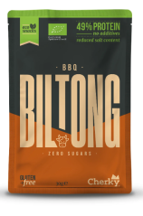 Cherky bio řezané  sušené hovězí maso Biltong s příchutí Barbecue 30 g
