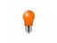 Biodynamická večerná oranžová LED žiarovka E27 3W