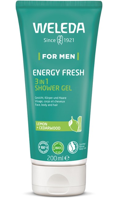 Weleda Sprchový gel Men Energy Fresh 200 ml Weleda Sprchový gel Men Energy Fresh 200 ml