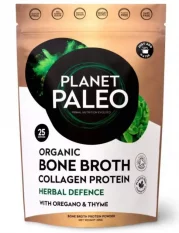 Planet Paleo Bio sušený hovězí vývar s bylinkami Herbal Defense Collagen Protein