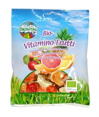 Oekovital bio želé cukríky s vitamínom C z aceroly Vitamino Frutti 80 g