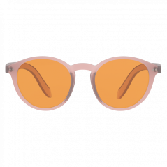 Foxman frames oranžové okuliare proti modrému a zelenému svetlu Lennon rám rose