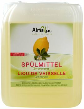 Almawin Prostředek na mytí nádobí citronová tráva - objem: 1 l