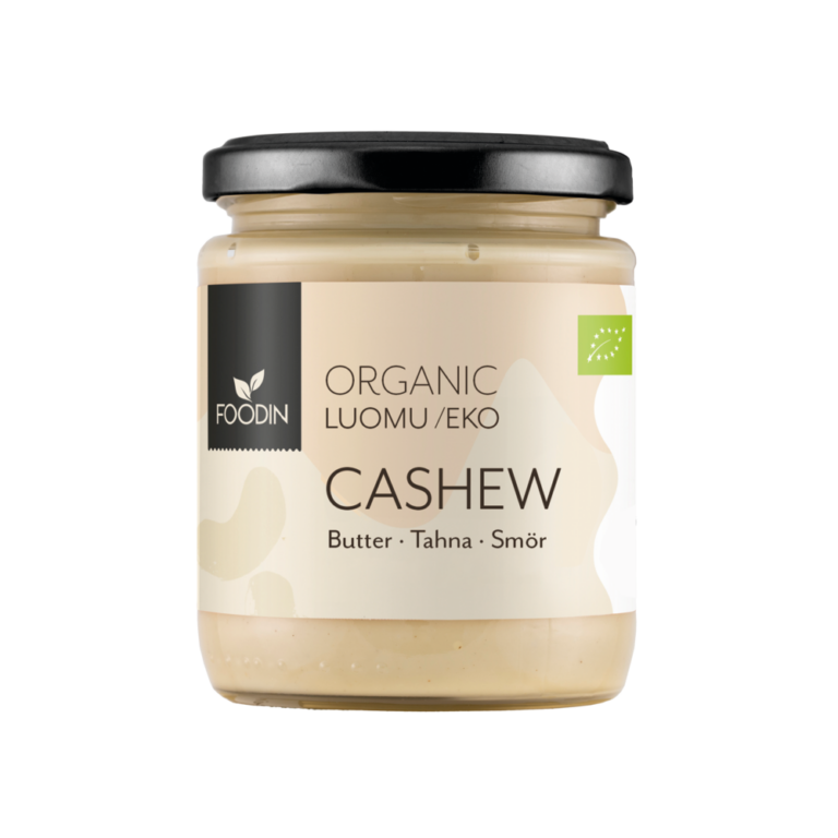 Foodin Raw Kešu maslo, bio 250 g