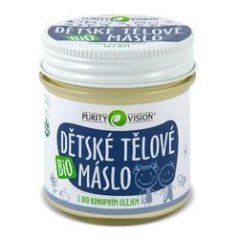 Purity vision Dětské tělové máslo 120 ml min.trv.07/2025