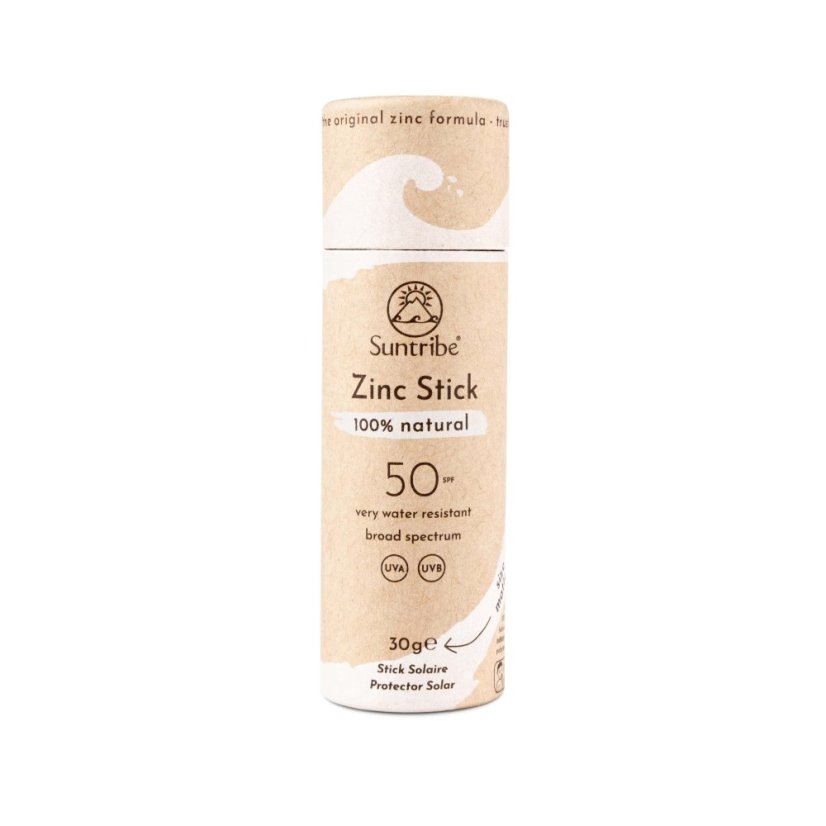 Suntribe Prírodný opaľovací krém SPF 50 v tyčinke 30 g bez parfemácie