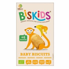 BISkids BIO sušenky banán 6M+ 120g