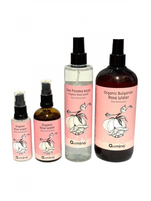 Armina Květová voda Růže damašská BIO - objem: 50 ml