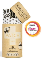 Patch bambusové náplasti s kokosovým olejom pre deti 25 ks