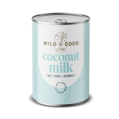 Wild&Coco Kokosové mléko bio 17%