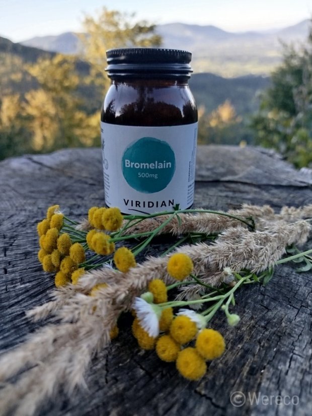 Viridian Bromelain 500mg 90 kapsúl