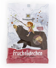 Sonnentor želatínové želé cukríky Medvedíky s ovocnou príchuťou