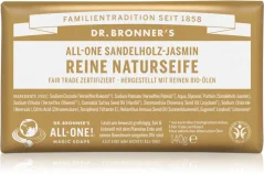 Dr. Bronner´s tuhé mýdlo s vůní jasmínu a santalového dřeva 140 g