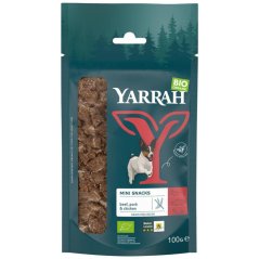 Yarrah Bio Mini Snack pre psov 100 g