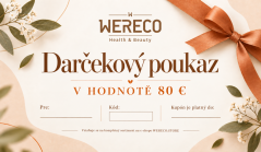 Darčekový poukaz WERECO 80 €
