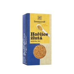 Sonnentor Hořčice žlutá semínka bio, Sinapis alba 120g