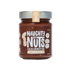 Naughty Nuts Bio Lískooříškové máslo s kakaem Choco Crush, 250g