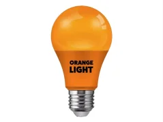 Biodynamická večerní oranžová LED žárovka E27 9W