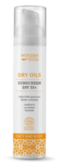 Wooden spoon Opalovací krém na tvár s nízkym komedogénnym indexom SPF 35+ 100 ml