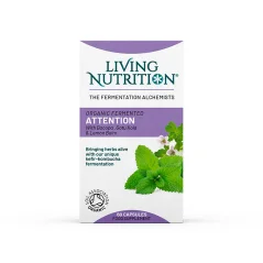 Living Nutrition Attention bio 60 kapslí