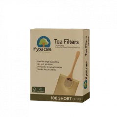 If you care Papierové filtre na čaj malé, nebielené 100 ks