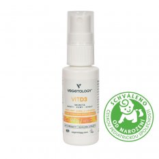 Vegetology Vit D3 1000IU, Vitashine v spreji, 20 ml