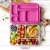 LEKKABOX Grande nerezový bento jídelní box s 5 přihrádkami 960 ml