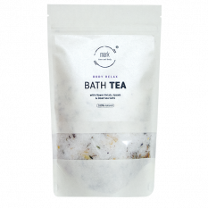 Kúpeľová soľ MARK scrub Bathe tea RELAX s emspomskou soľou 400 g