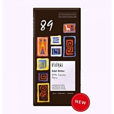 Vivani Bio Horká čokoláda Peru 89 % 80 g