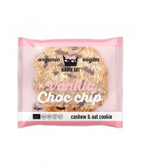 Kookie Cat Sušenka s vanilkou a čokoládovými kousky, bio, balení 50g