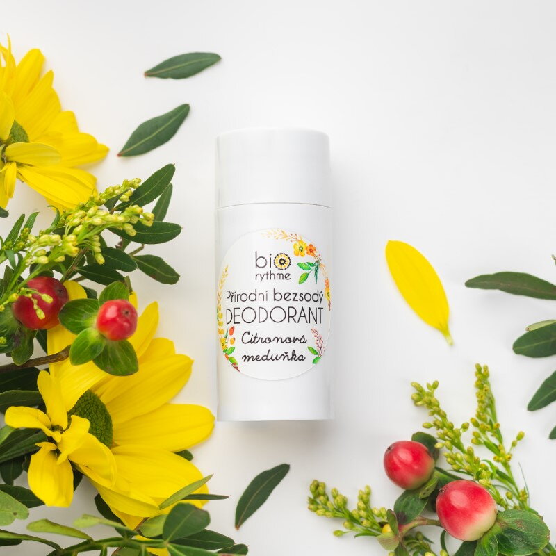 Biorythme prírodný bezsodý dezodorant Citrónová medovka - typ obalu: plastový 35 g